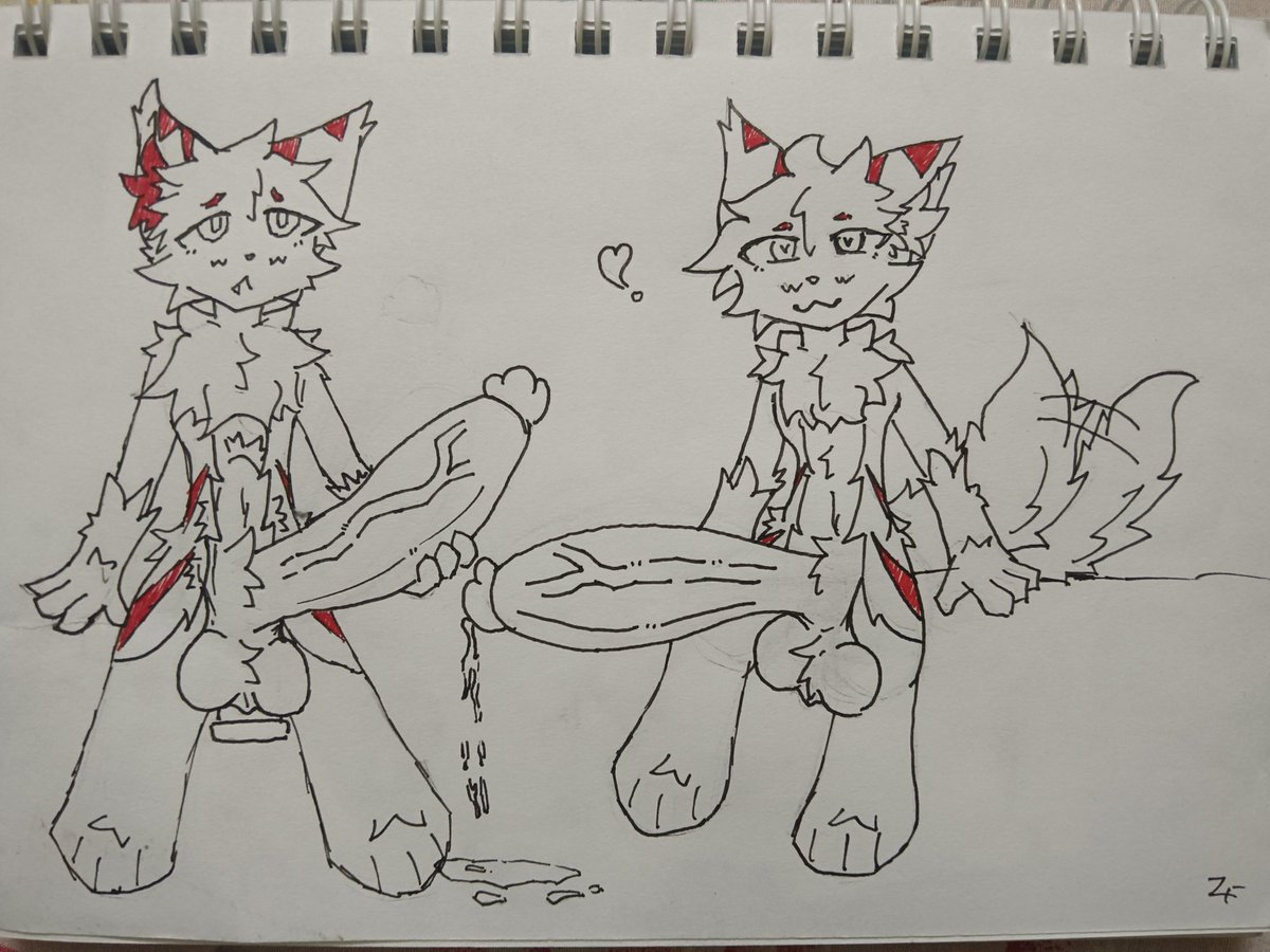 ZFZeroFox003's tweet photo. 【零狐】瑟图~ ≧∇≦
(重新发是在主帐@ZFfox003 搬过来了)
(Removed and reposted from my main account )
#FurryNSFW #Furry #Kemono #NSFW https://t.co/h5jmNdDmiG