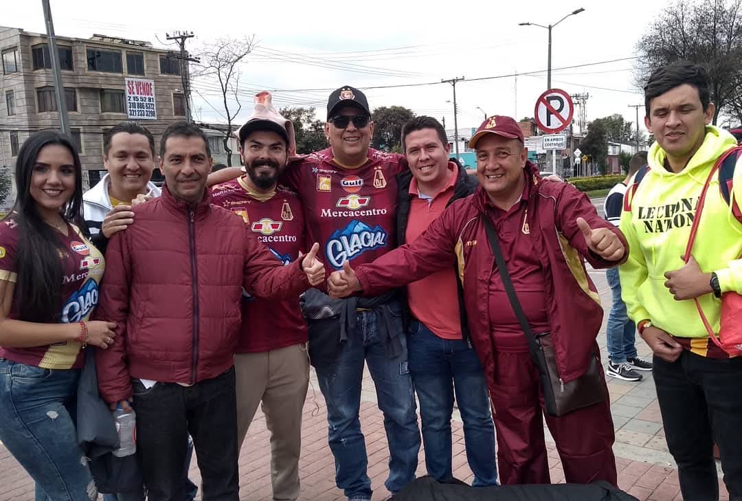 Tremenda foto, unos añitos atrás.