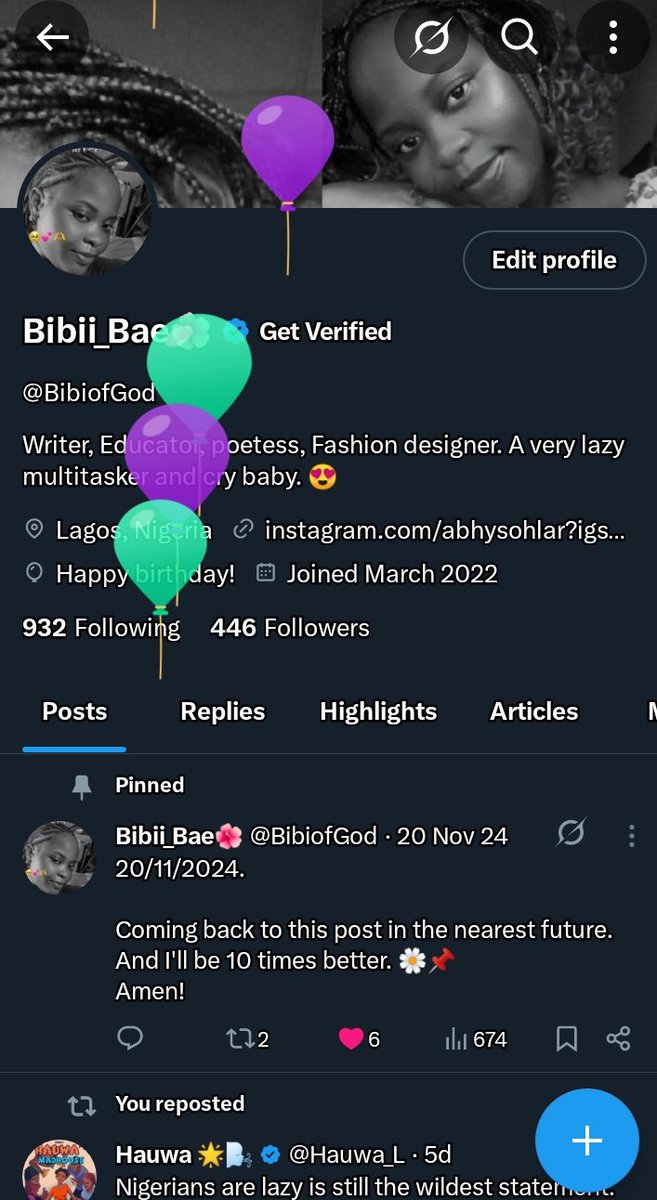 Bibii_Bae🌺 tweet media