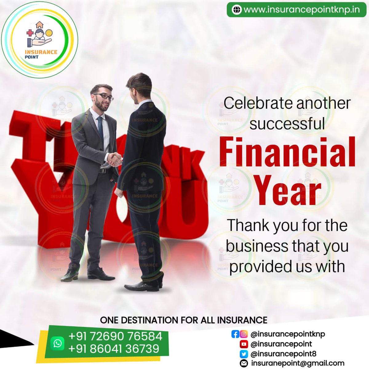 InsurancePoint8's tweet photo. Reflecting on a Year of Growth and Trust.
​As we close the books on another financial year, our team at @InsurancePoint8 wants to take a moment to say Thank You.
​Your trust is the foundation of our success.
#insurancepointknp #financialyear #insurance #investment https://t.co/oXlQb9PsPa
