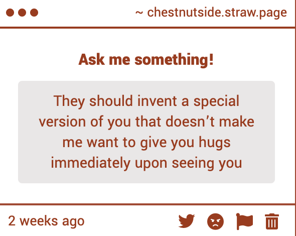 Chestnut tweet media