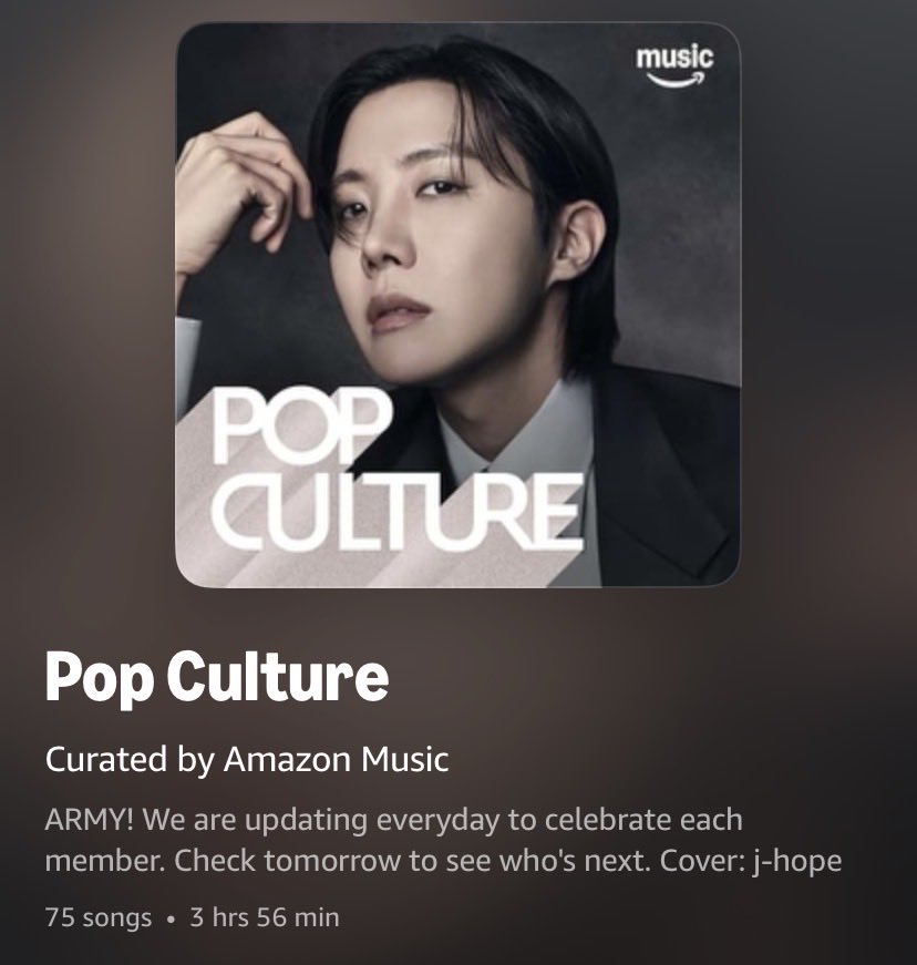 ARMYon Amazon Music⁷ tweet media