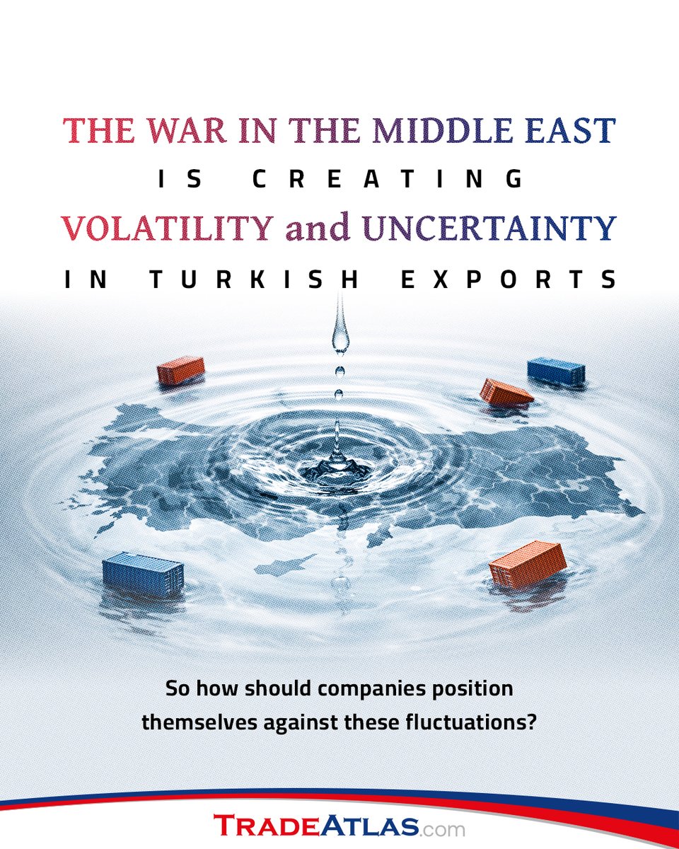 Rising costsin Europe are creating new sourcing opportunities for Turkiye, while many exporters prefer to takea cautious, wait and see approach.
In this process, accurately analyzing themarket and tracking opportunities through data has become critical.

#foreigntrade #MiddleEast