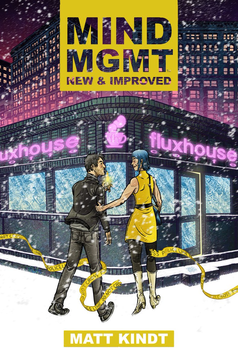 davidrubin's tweet photo. Here my variant cover for the newest MIND MGMT series by my pal the amazing @mattkindt , published by @OniPress and ready to preorder, hopes you like it! https://t.co/mdN7W1rTvh