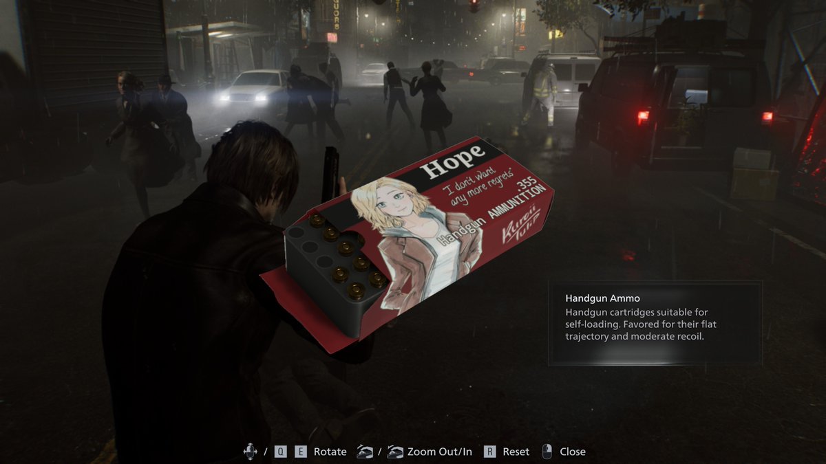 NightmareX47's tweet photo. I Find Grace Ammo 😂
#REBHFUN #RE9 https://t.co/B2tEBh0uxb