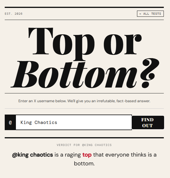 King Chaotics tweet media