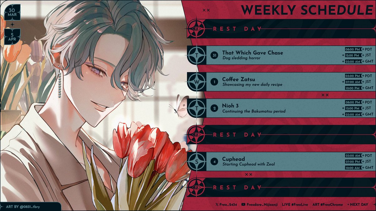 Freodore💿📌NIJISANJI EN tweet media