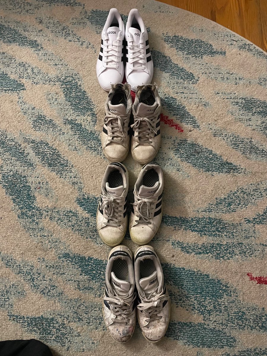 TheTransOtter's tweet photo. they last me a year or two, which could be better, but i also wear them every day so they get some miles on them

probably on my 6th pair now overall https://t.co/Ehqu0GKVsq