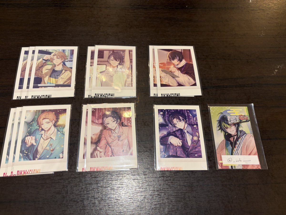 _noh___'s tweet photo. 【交換】18TRIP エイトリ ぱしゃこれ vol.3

譲)可不可 錬牙 雪風 添 礼光 七基 季肋 宗氏 幾成 千弥 來人 太緒 潜 凪 子タろ 夜鷹 糖衣 琉衣

求)あく太、潮

横浜手渡し＞東京手渡し、郵送
箔押し最優先
アカウント作り直しでFF少ないため、、本垢提示可能

よろしくお願いします https://t.co/MK5f0xwn1M