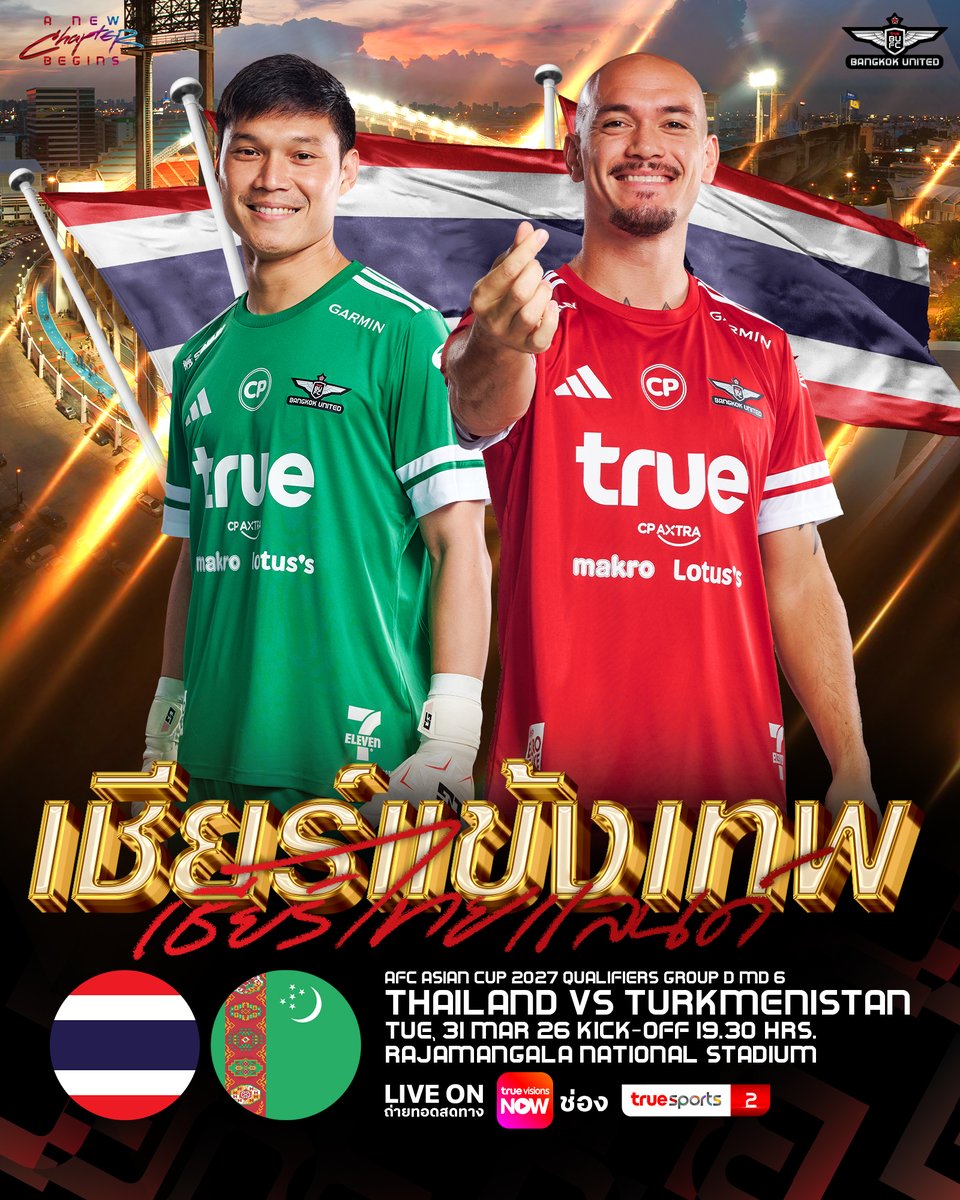 True Bangkok United tweet media