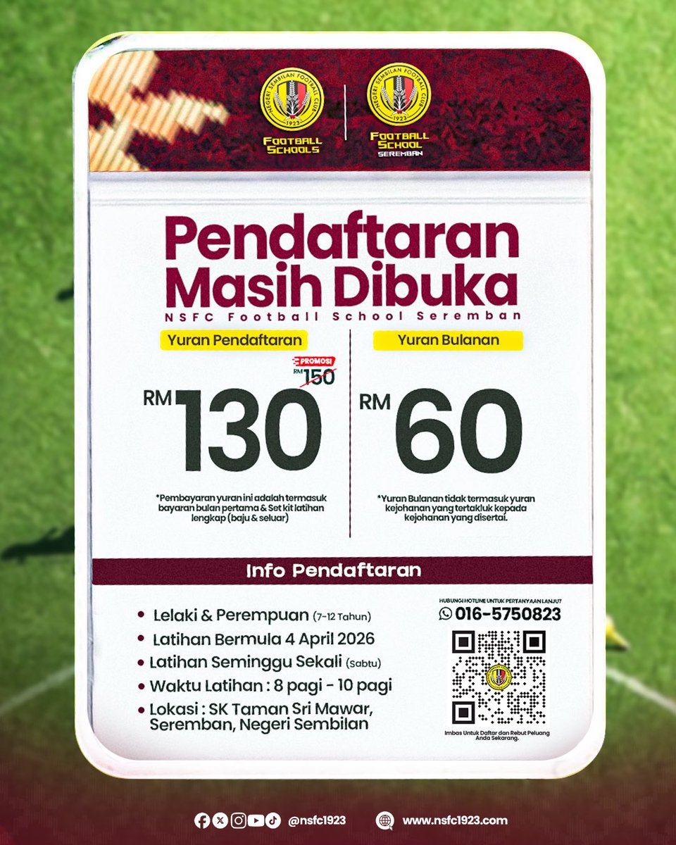 Negeri Sembilan FC Development tweet media