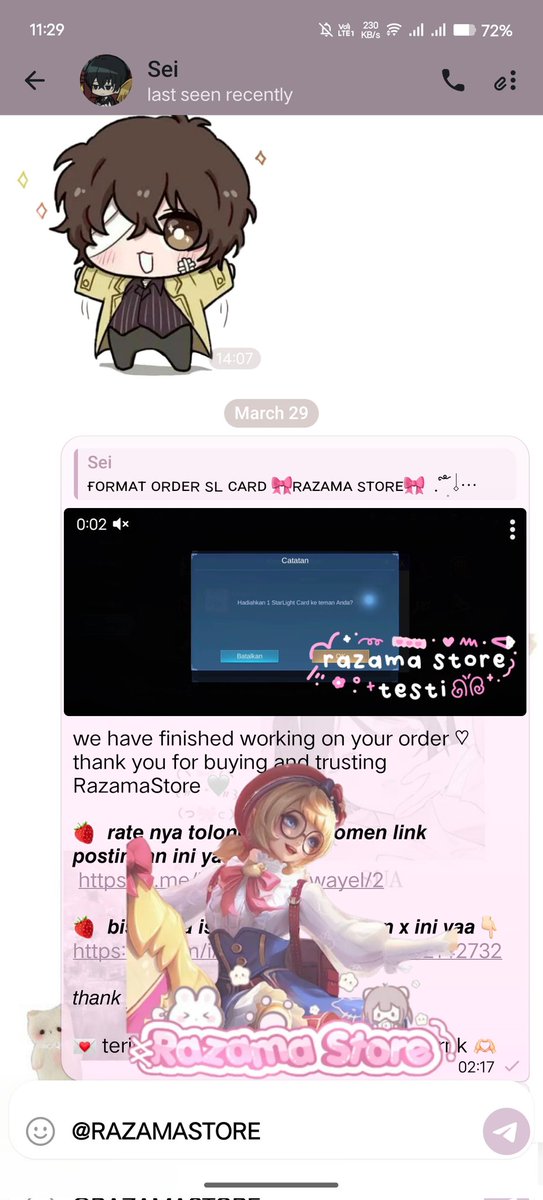 razama store || @ mt after dm || fsr wa di bio tweet media