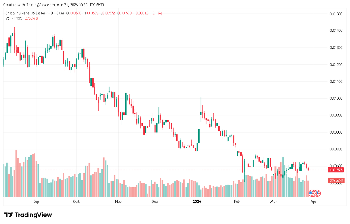globalrashid007's tweet photo. CRITICAL UPDATE ON SHIB!

My Technical analysis:

1. Ek lamba downtrend dekhne ke baad SHIB abhi solid base bana raha hai aur consolidate ho raha hai.

2. Price abhi bahot tight range me ghoom raha hai, jald hi ek bada move aane ke chances hain.

3. Badi picture me crypto market hamesha strong bounce back karta hai, isliye chart par nazar banaye rakho.