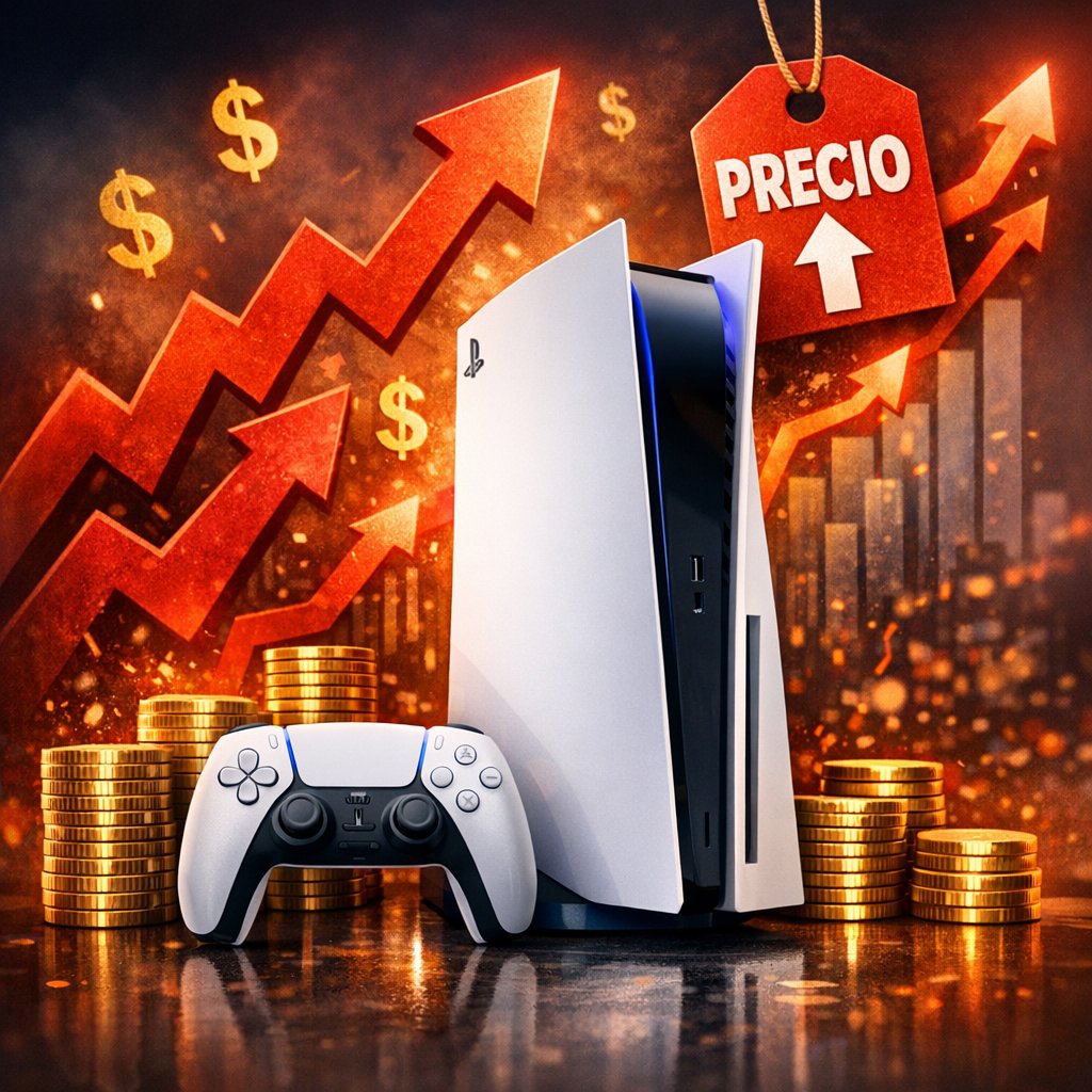 GameONHub_z1d's tweet photo. 📈¡ATENCIÓN! #Sony SUBE los PRECIOS del #PS5 desde el 2 de abril🔥
Estándar alrededor $14,999 MXN
Digital cerca de $12,499 MXN (aumento aprox. $1,000-$1,500 MXN)

¿Comprarás o esperarás? ¡Comenta y síguenos para más noticias de consolas👉

#PlayStation #Videojuegos #gaming_news https://t.co/Av7kwpx94t