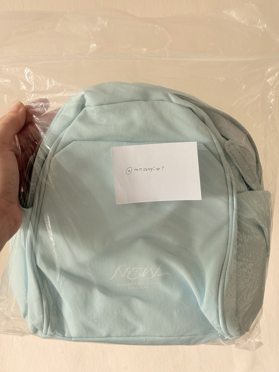 minsungcart's tweet photo. #minsungcartsells

SEVENTEEN NEW IN BULACAN BAG VIP BENEFIT

- bag only
- unused
- ₱2k + sf (payo)

mop: gcash, bdo
mod- jnt, sdd (📍taytay/pasig)

dm me if buying!

tags. svt ph #seventeen_new_in_bulacan https://t.co/J0Obai4r2f