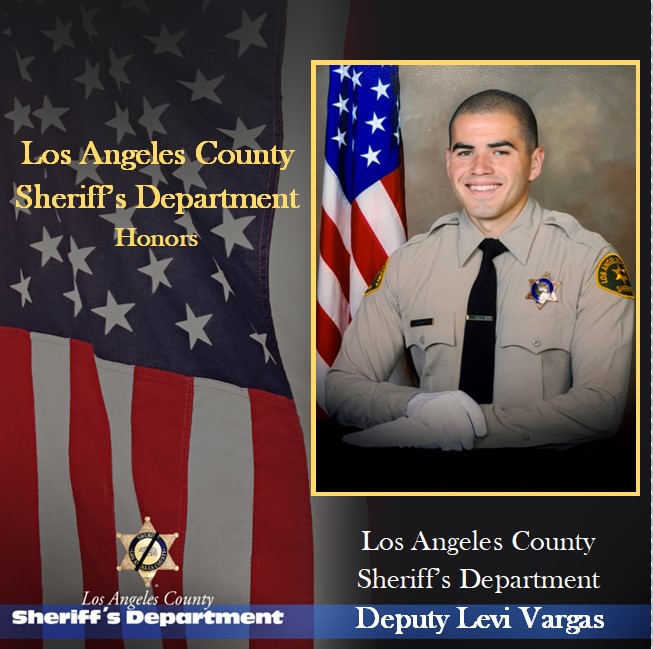 guttierez_john's tweet image. The men and women of the San Bernardino School Police Dept., extend our condolences to the family, friends, and colleagues of the  #LASD San Dimas Station and prayers to the family of Levi Vargas 🙏 #NeverForget
