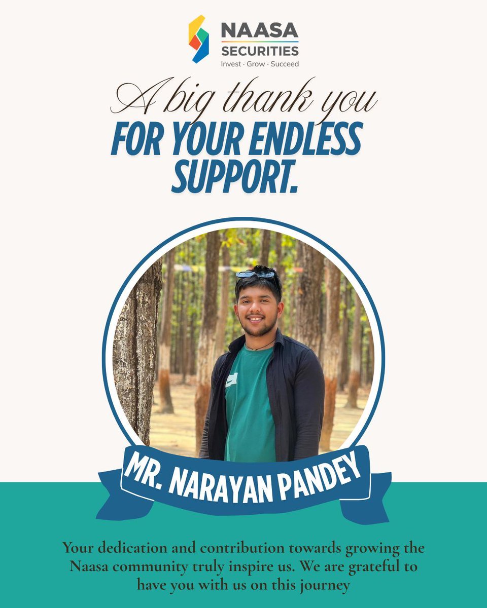 naasasecurities's tweet image. Recognizing commitment, valuing trust.
Thank you for being an important part of our journey. 🙏 🤝 

#naasasecurities #clientappreciation #gratitude  #growingtogether #stockmarketnepal #investsmart #financialgrowth #tradingcommunity #wevalueyou