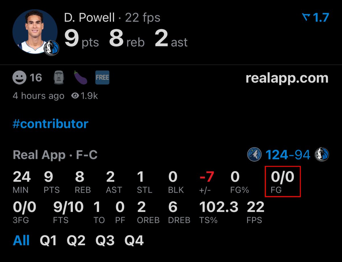Real App tweet media