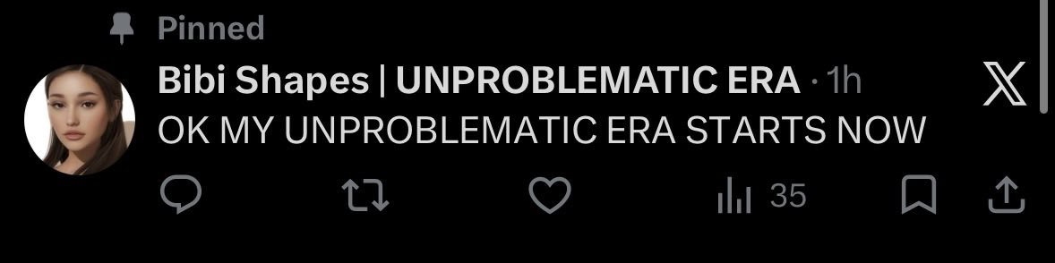 Bibi Shapes | UNPROBLEMATIC ERA tweet media