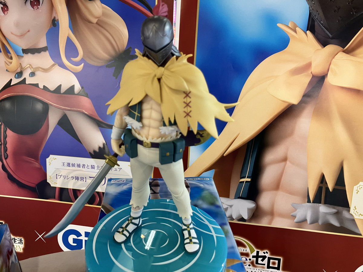 景品入荷予定情報✨ 王選候補者と騎士フィギュアープリシラ陣営