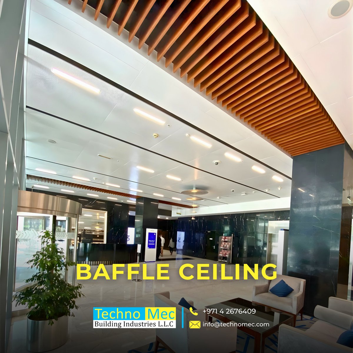 YellowPages_LMC's tweet image. Strong lines. Smart design. Striking impact.

Get in touch to discuss your ceiling project with @TechnomecL71390  listed on Yellow Pages UAE - yellowpages-uae.com/uae/technomec-…

📞 +971 4 2676409
📩 info@technomec.com
#baffleceiling #customceiling #technomec #interiordesign #YellowPagesUAE