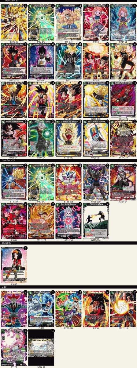 Dragon Ball Super Card Game MASTERS tweet media