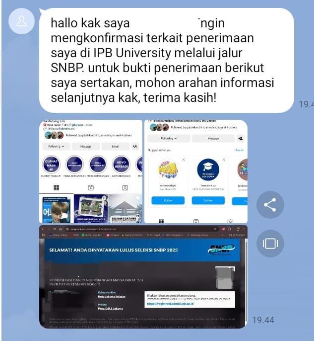 IPB Bercanda tweet media