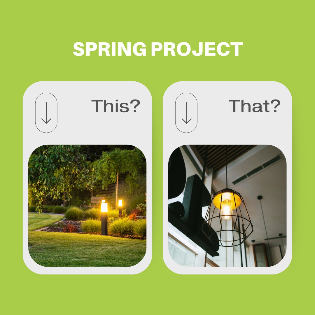 custom_premiere's tweet photo. 🔌 This or That: Outdoor lighting 🌳 or Indoor upgrades 🏡?
Which would you choose this season?
📞 Contact us today. #JMLElectric #Electrician #ElectricalContractor #ElectricalCompany #ResidentialElectrician https://t.co/RCXRJFvLOe