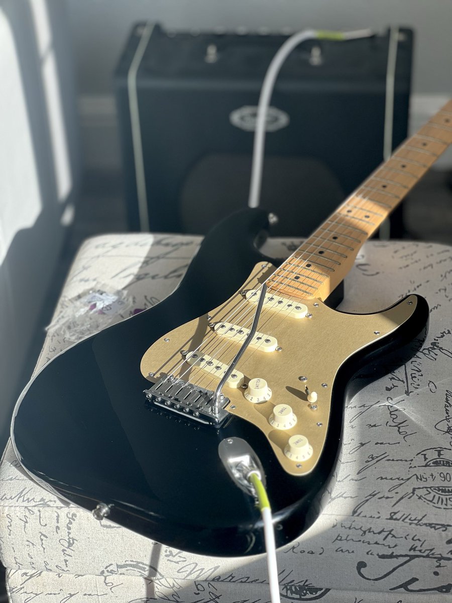 Here’s my black cat, don’t cross its path. A Strat is like cat- it ...