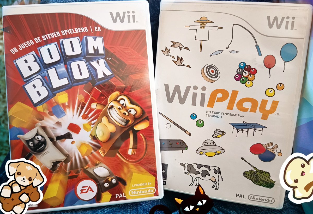 YumyYam2's tweet image. Tenía las segundas entregas, pero no las originales, y gracias al 2x1 de @VideojuegosGAME he conseguido dos tesoritos de fondo de la #Wii 🌟

Y felices 20 años a la tienda a la que suelo ir, aún recuerdo mi primera compra, el Animal Crossing Wild World 🥰