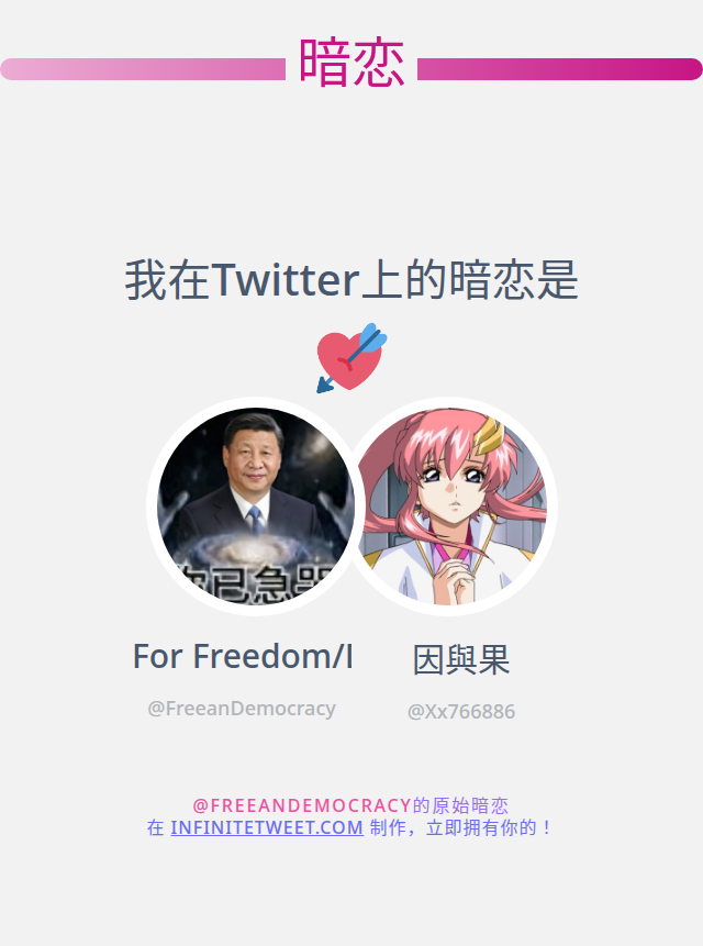 For Freedom&Democracy 🍥🇨🇦🇺🇸🇹🇼👊🔥 tweet media
