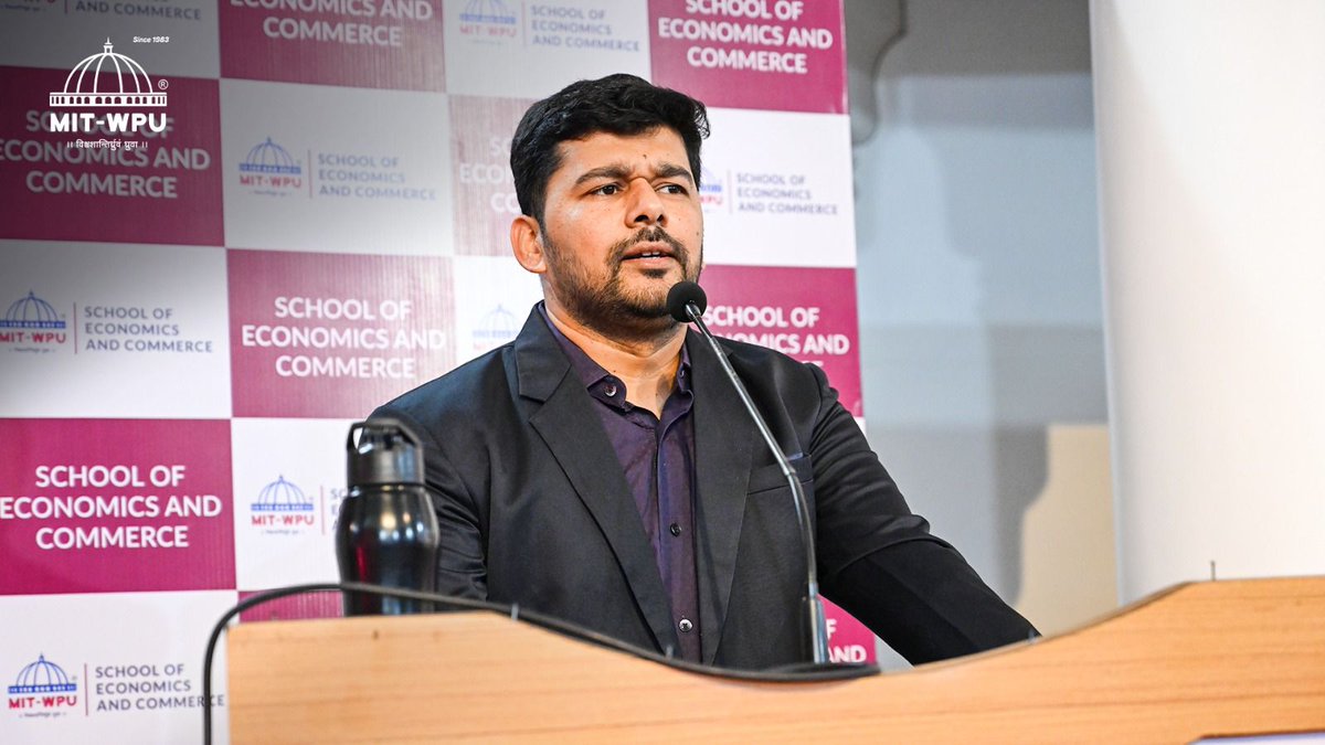 MITWPUOfficial's tweet image. When reform meets reality, conversations matter.

WPU School of Economics and Commerce, MIT-WPU, Pune, in collaboration with ICAI, hosted the International Conference on ‘GST Reforms and Their Social and Cultural Impact’.

#MITWPU #GSTReforms #Policy #ThoughtLeadership