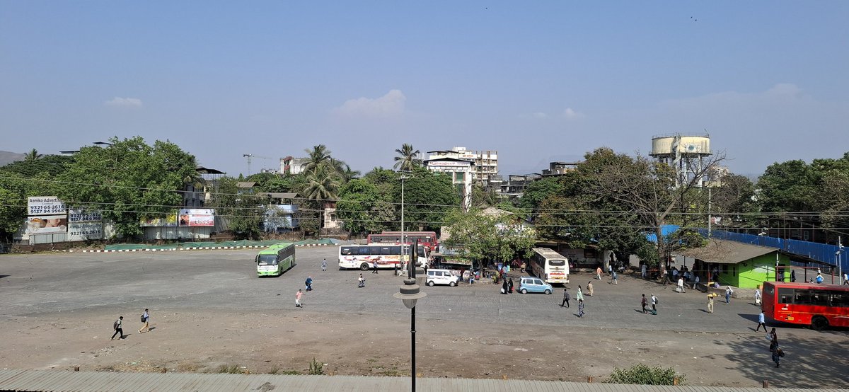 jvidyasagar's tweet image. Panvel terminus. @ithakurprashant please get some funds for Panvel ST terminus modenization. People are sitting under one asbestos sheet in this hot sun and buses don't have proper bus bays. @Dev_Fadnavis @PratapSarnaik @CMOMaharashtra #Panvel