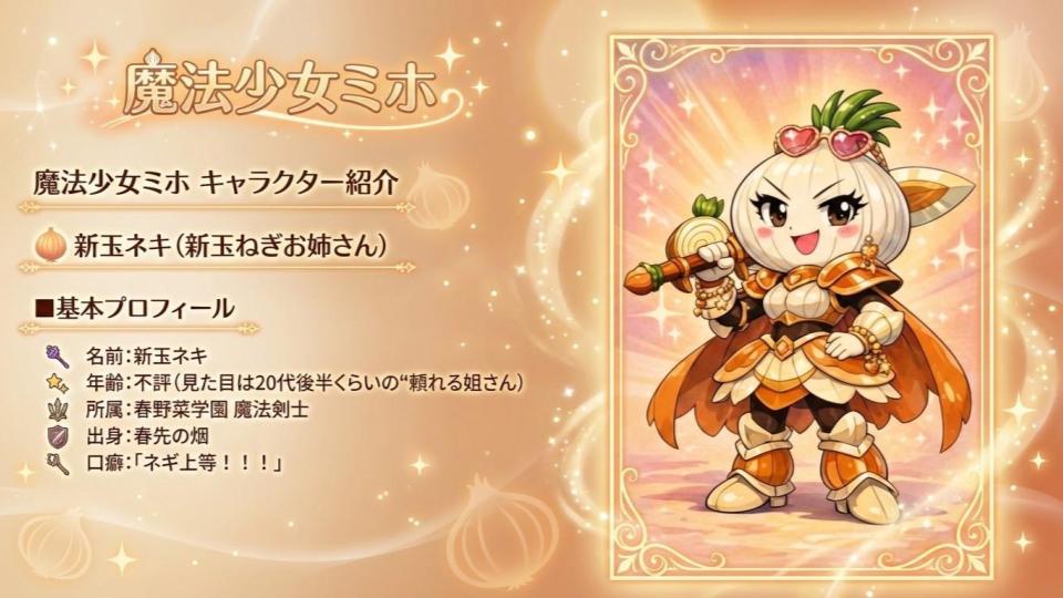 ピエトロ presents 🪄魔法少女ミホのマジカルクッキング】🪄 ＼✨新