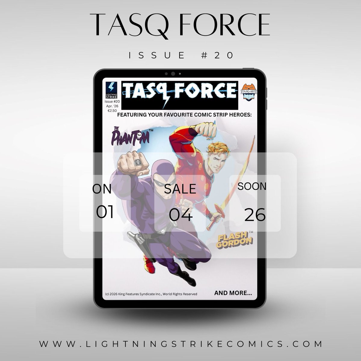 Lightning Strike Comics tweet media