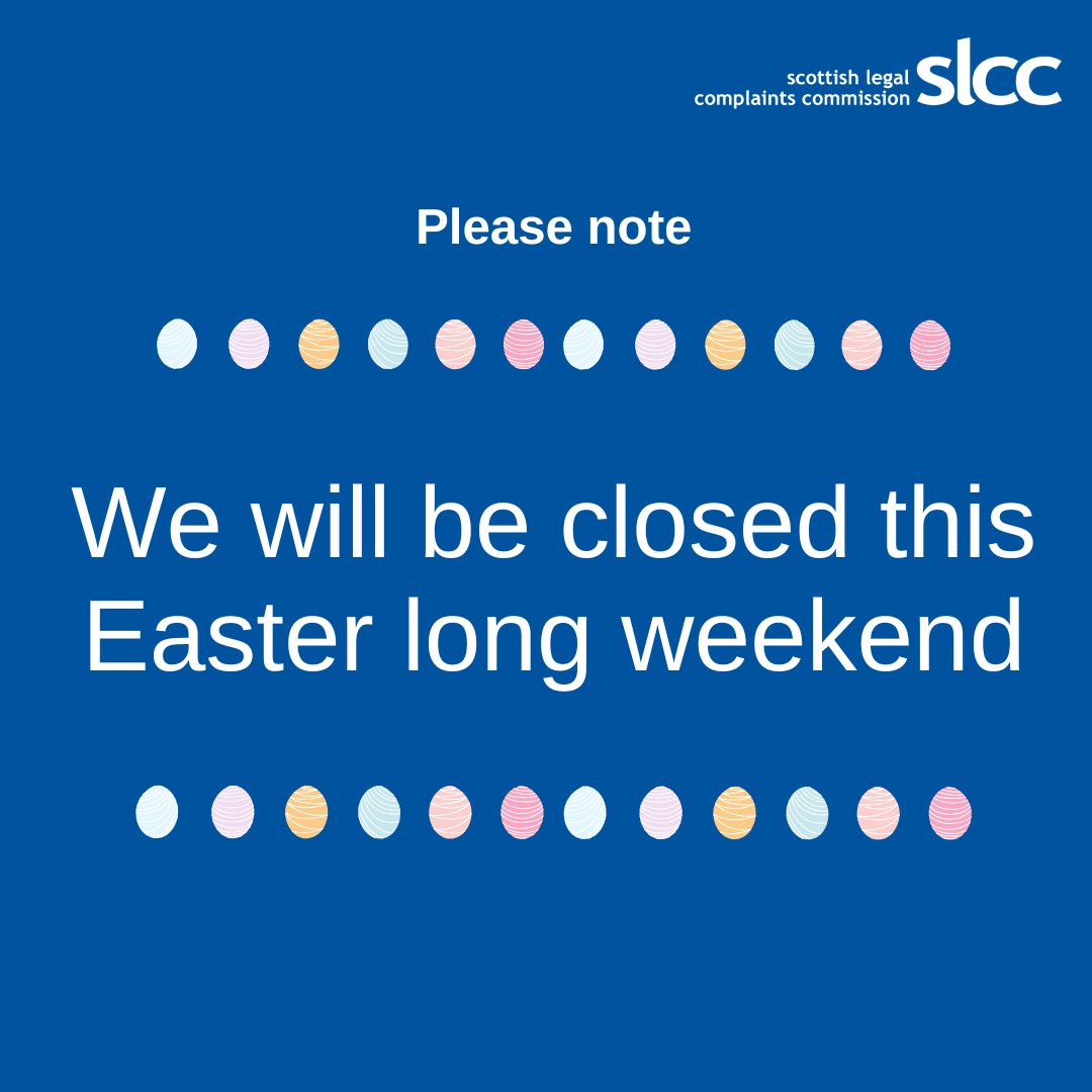 Scottish Legal Complaints Commission tweet media