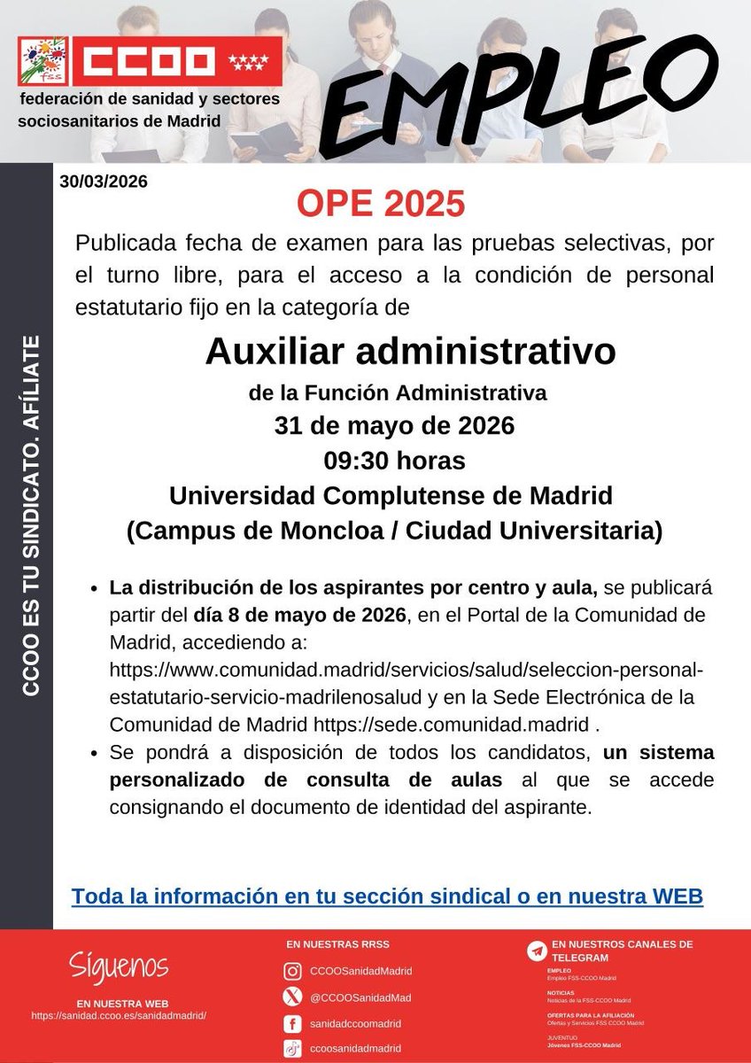 CCOOhospitalmostoles (@ccoomostoles) on Twitter photo 