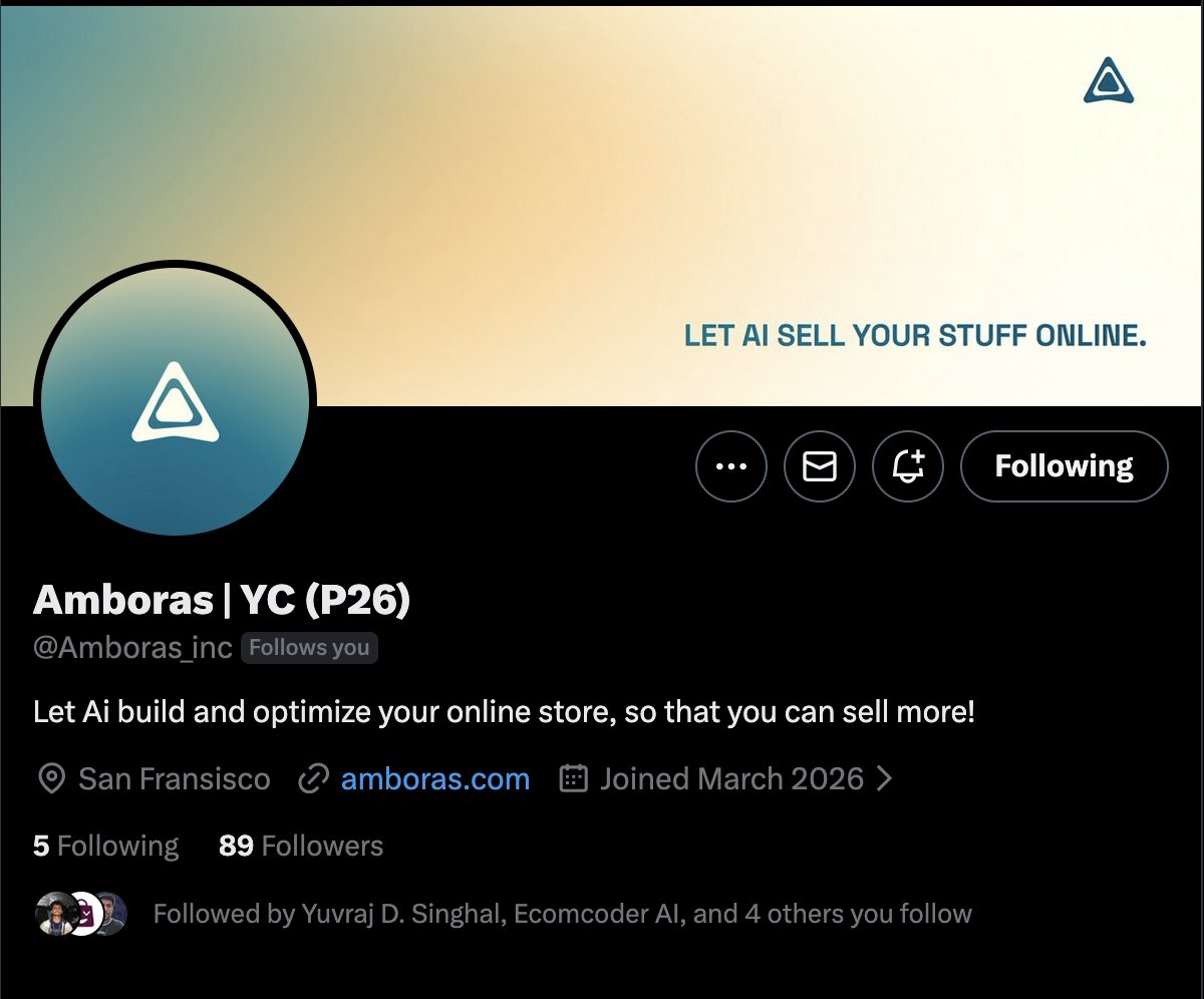 Amboras (YC P26) tweet media