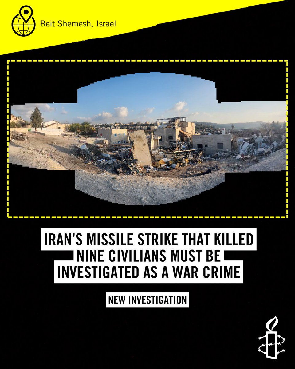 Amnesty International tweet media