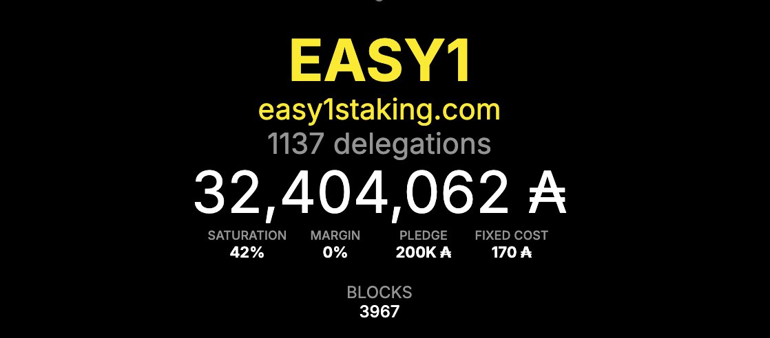 Giovanni - EASY1, Midnight & World Mobile Operator tweet media