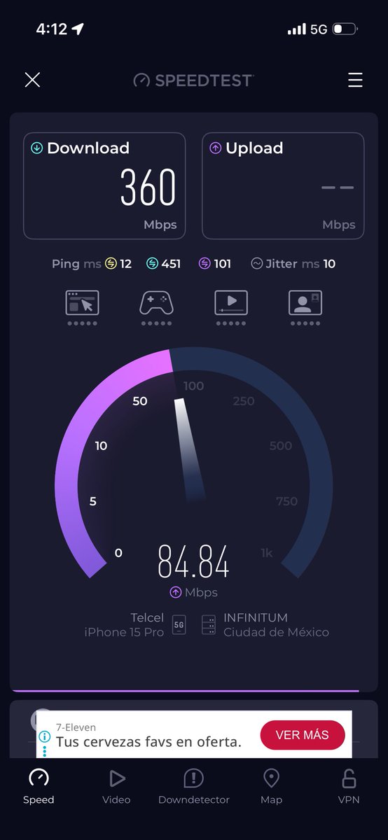 ☀️ Buenos días, #SpeedTest con <a href="/Telcel/">Telcel</a>, el <a href="/AICM_mx/">Aeropuerto Internacional Benito Juárez CDMX</a> T2 Salidas Int. 

<a href="/Davaluxor/">Lúxor</a> <a href="/tvporcable/">Foro de Televisión por Cable</a> <a href="/markonetworksmx/">Mr. Cable</a> <a href="/ABRAHAM__SALOM/">Abraham Salomón</a> <a href="/edrdvc/">Eduardo V</a> <a href="/SupportLTE/">Network 5G MX</a> <a href="/sinpozx/">ElMapozx</a> <a href="/flamarojo/">El Canelo Ingeniero</a> <a href="/iot_isp/">IoT | ISP | 5G</a> <a href="/ZeRoMMX/"> 𝕏 Demonoid  (antes Larry)</a> <a href="/Davaluxor/">Lúxor</a> <a href="/jose_iga/">Jose Eduardo Iga</a> <a href="/rbonfil/">Raúl Bonfil - Masiosare</a> @HikariChrisZ1