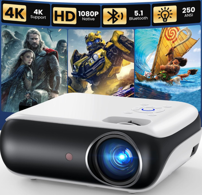 TechFocus002's tweet image. 🎬  Projector ✨
✅ Native 1080P Full HD 📺 – Crystal clear anywhere! 🎥
✅ Bluetooth &amp;amp; Built-in Speaker 🔊 – Wireless sound freedom 🎶
✅ Ultra Portable 📦 – Perfect for home, bedroom &amp;amp; outdoor 🏕️
Your pocket-sized cinema! 🍿✨
#MiniProjector #1080P #FollowForFollow #GoodFind