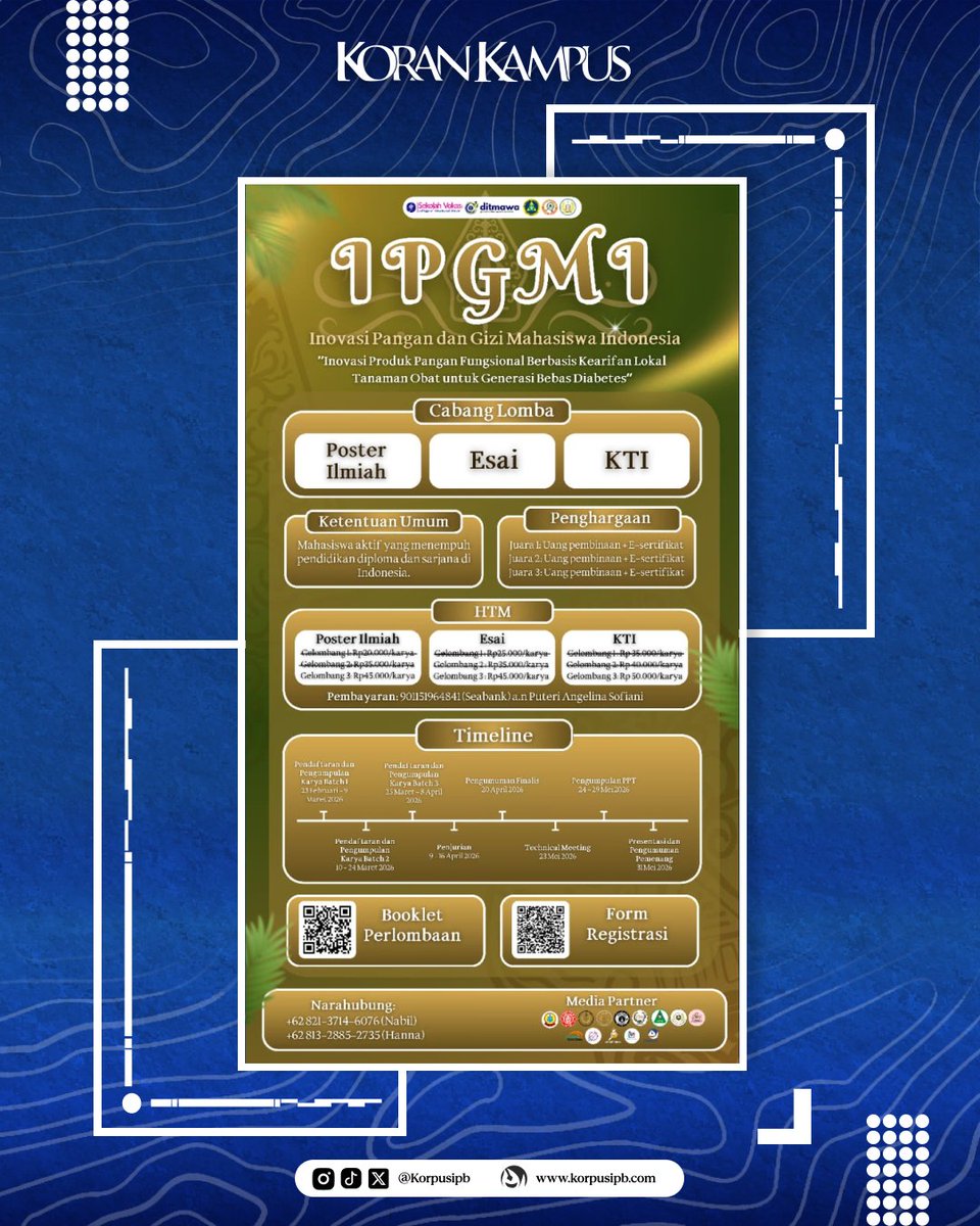 Koran Kampus IPB tweet media