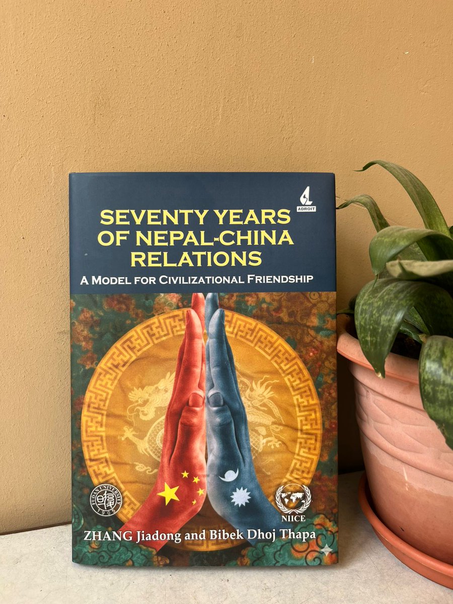 contactniice's tweet image. 📘 Seventy Years of Nepal-China Relations

Now on special offer!

💰 NPR 1600 / INR 1000
🔥 Limited deal: NPR 800 only

⏳ Offer valid till April 7 | Limited stock

✍️ By Zhang Jiadong &amp;amp; @BibekDhoj

Grab yours now before it’s gone! #NepalChina #Books #InternationalRelations