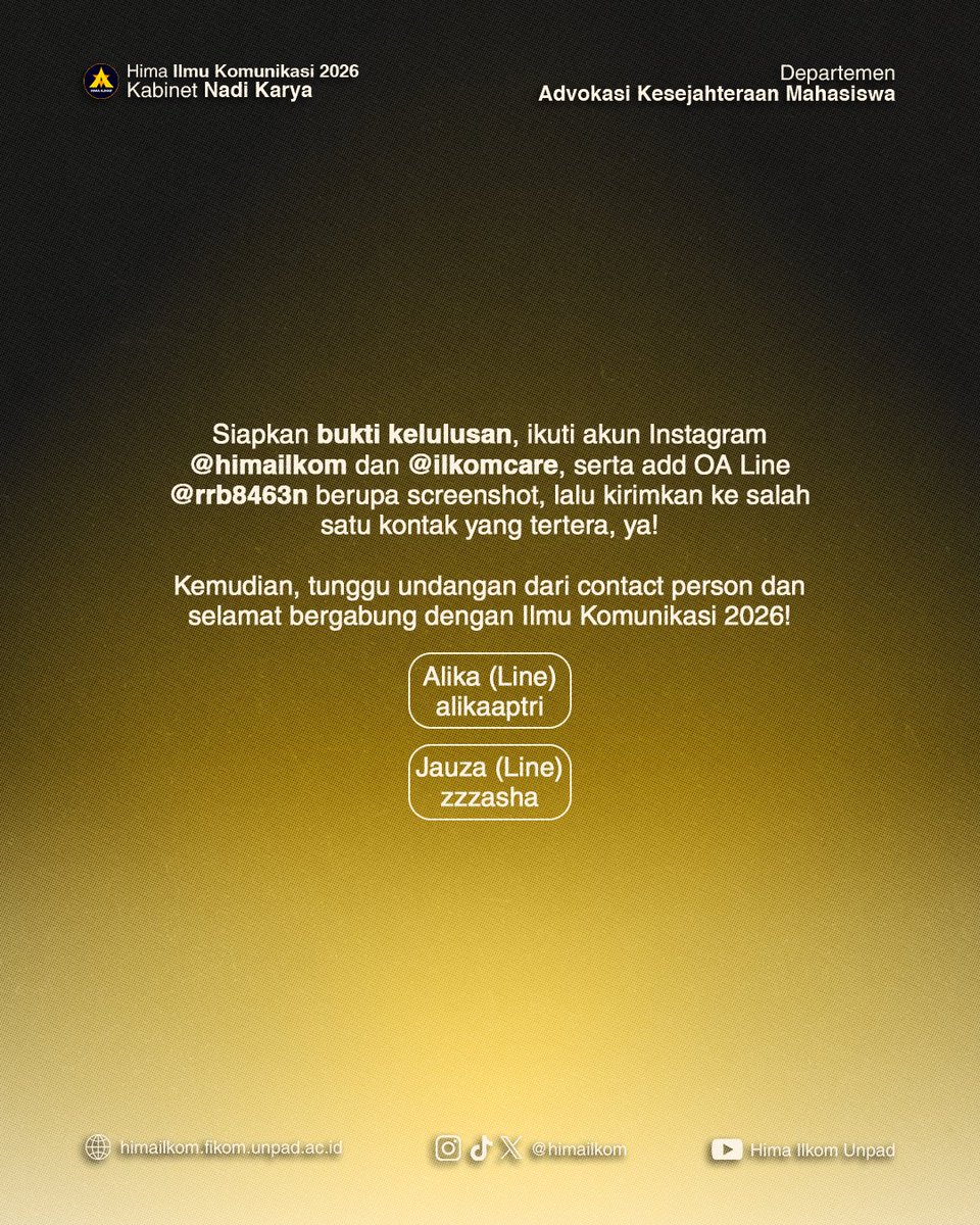 Hima Ilkom Unpad tweet media