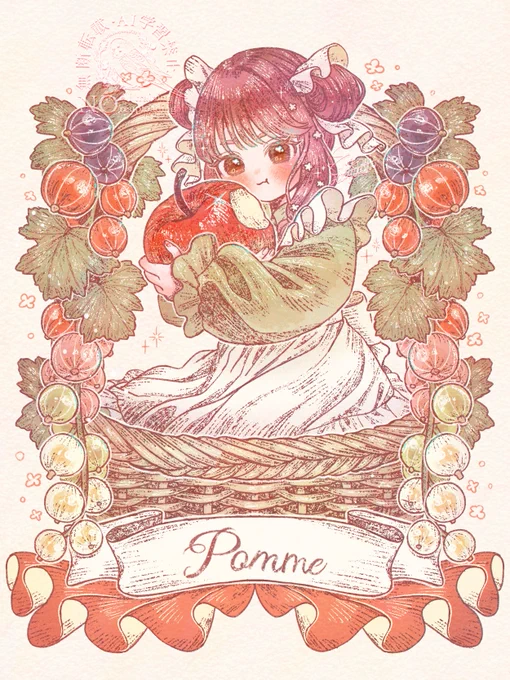 #私の絵の圧倒的なこだわり 線の描き込み!! 拡大して見てみてください