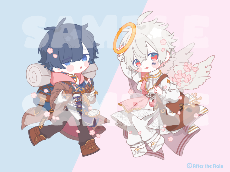 アクリルキーホルダーのイラストを描かせていただきました！
何卒よろしくお願いいたします🌸
x.com/ATR_info/statu…