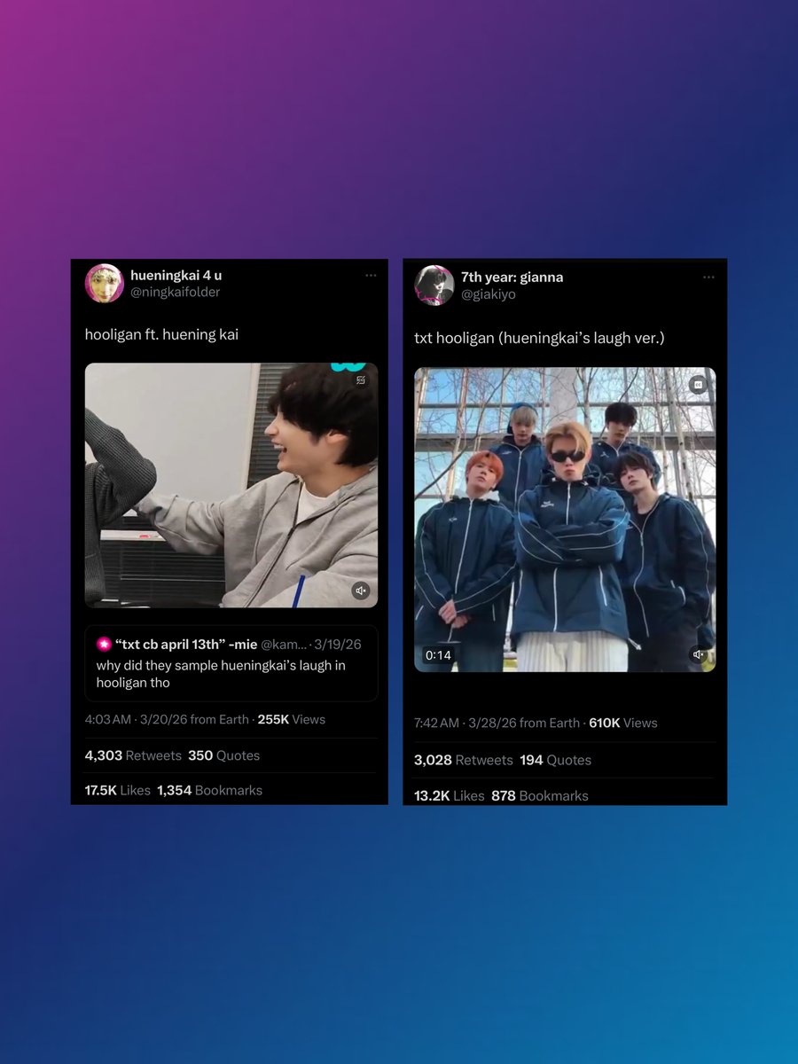 Huening Kai Base tweet media