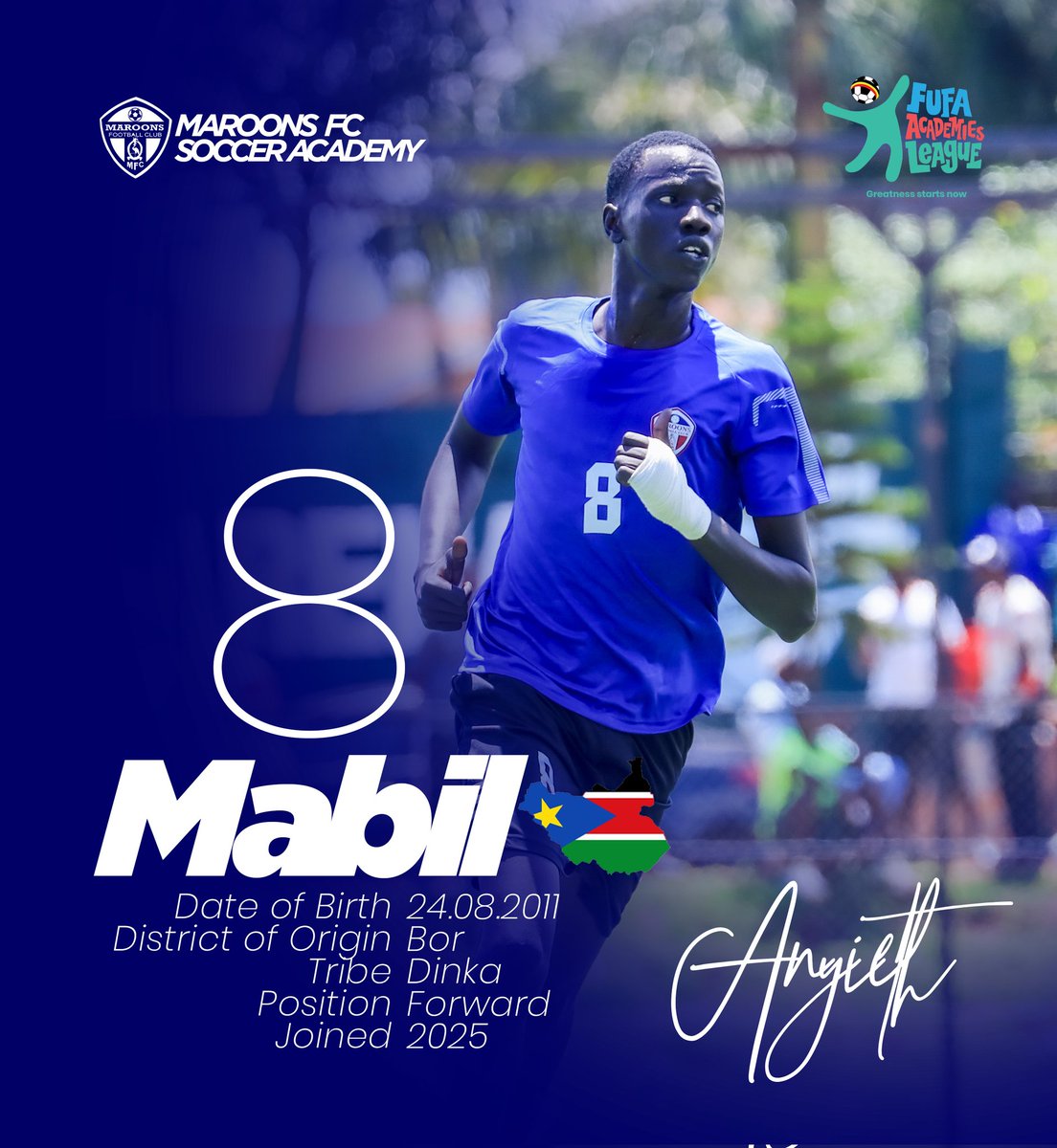 OfficialMaroons's tweet photo. 🚨
Our SA (U-15)
#KnowYourPlayer series
S1 E3
𝑴𝒂𝒃𝒊𝒍 𝑨𝒏𝒚𝒊𝒆𝒕𝒉 🇸🇸 https://t.co/8vixXq3vvX