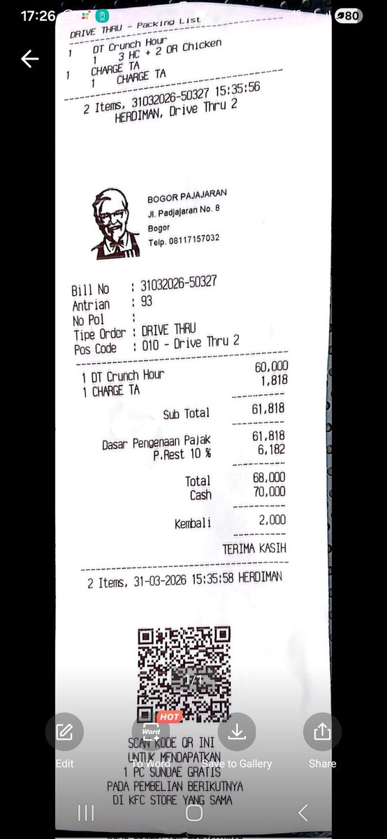 omslam's tweet photo. Kadang tanpa disadari kita beli makang kena pajak 2x https://t.co/cWmfdKSsZa